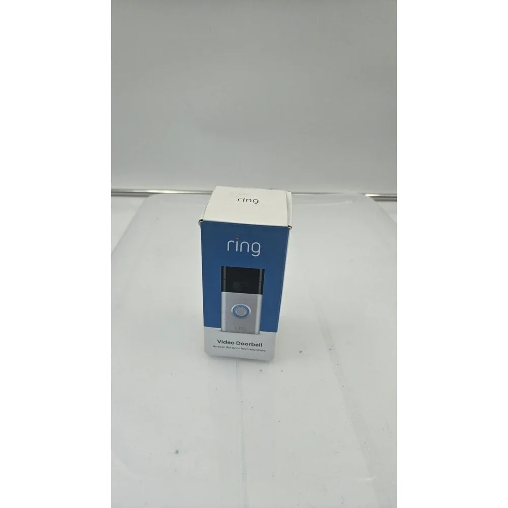 Ring Video Doorbell - 1080p HD Video, Privacy Controls, Satin Nickel #bl1